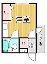 兵庫県西宮市門前町（賃貸アパート1R・2階・16.56㎡） その2