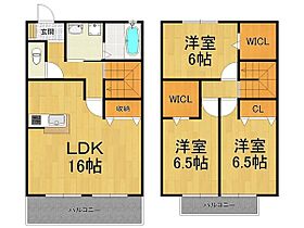 兵庫県西宮市堤町（賃貸テラスハウス3LDK・1階・90.11㎡） その2