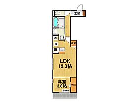 兵庫県西宮市上甲子園4丁目（賃貸アパート1LDK・2階・43.34㎡） その2