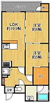 兵庫県西宮市甲子園五番町（賃貸マンション2LDK・3階・51.00㎡） その2