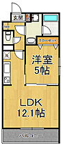 兵庫県西宮市甲子園浜田町（賃貸マンション1LDK・1階・40.00㎡） その1