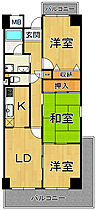 サンベリオ  ｜ 兵庫県尼崎市食満7丁目（賃貸マンション3LDK・2階・66.05㎡） その2