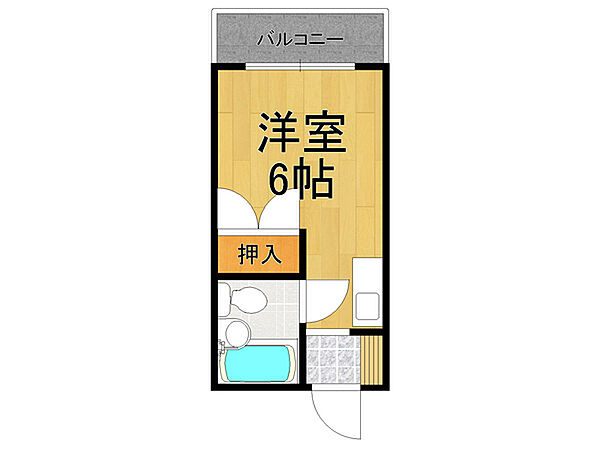 兵庫県西宮市大屋町(賃貸マンション1R・1階・18.00㎡)の写真 その2