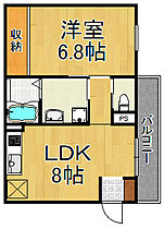 SOL MIYAUCHI  ｜ 兵庫県尼崎市宮内町2丁目（賃貸アパート1LDK・3階・34.80㎡） その2