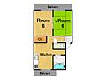 橋本マンション4階5.5万円