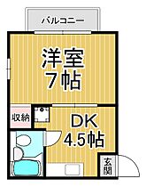 兵庫県西宮市老松町（賃貸アパート1DK・2階・22.36㎡） その2