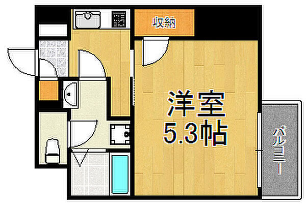 兵庫県尼崎市昭和南通5丁目(賃貸マンション1K・3階・22.50㎡)の写真 その2