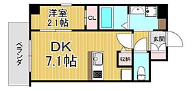 兵庫県伊丹市千僧3丁目（賃貸マンション1DK・1階・24.98㎡） その2