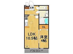 ナイスコート1  ｜ 兵庫県尼崎市小中島2丁目（賃貸アパート1LDK・3階・37.53㎡） その2