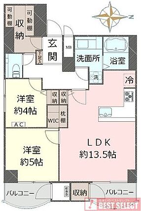 ■専有面積：6...