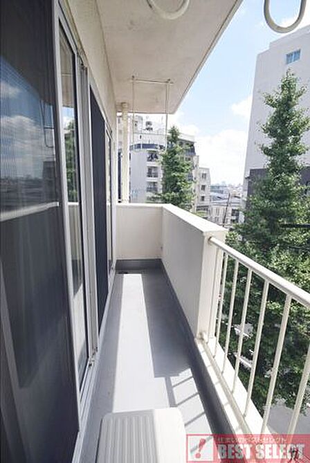 南向きバルコニー!