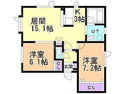 グランメールB 1階