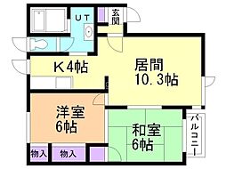 グリーンパークビレッジＡ 2階/-