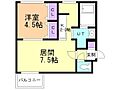 クレア北28条1階4.4万円
