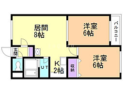 プリンス札幌 2階/201