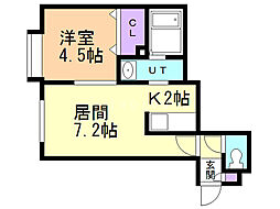 ノースカルム北32条 1階