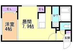 GRANDE　札幌　北大前 4階/407