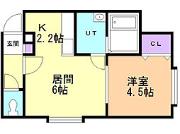 アドバンス北23条 2階