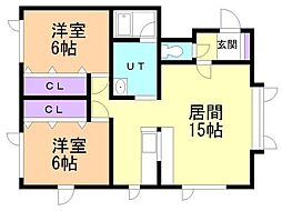 バローネ川村 3階