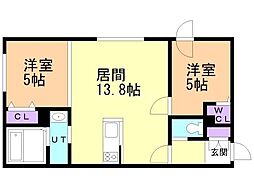 仮）プレスタ北39西5ＭＳ 2階/-