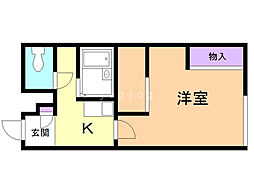 レオパレス篠路7条弐番館 1階