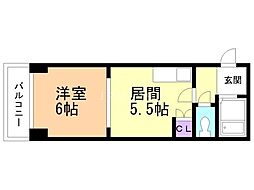 間取図画像 1DK