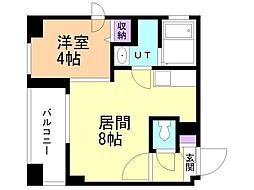 クラッセ麻生ステーション 1LDKの間取図画像