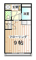 茨城県土浦市荒川沖東２丁目（賃貸マンション1R・2階・23.00㎡） その2