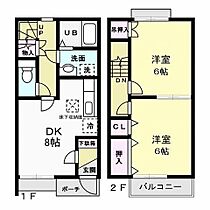 茨城県龍ケ崎市直鮒（賃貸アパート2DK・2階・52.99㎡） その2