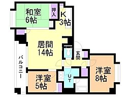 間取図画像 3LDK