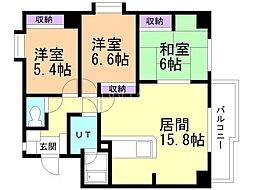 間取図画像 3LDK
