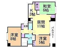 間取図画像 3LDK