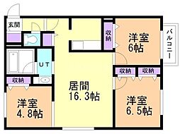 札幌市電2系統 西線11条駅 徒歩4分 3階/-