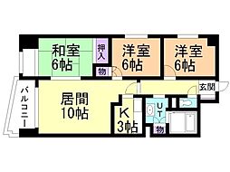 間取図画像 3LDK