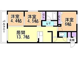 公園通ハイム 4階