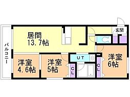 公園通ハイム 4階