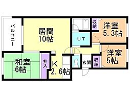 間取図画像 3LDK