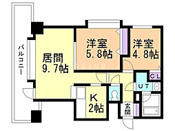 グランルミネ山鼻 2階/201