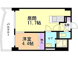 ビッグパレス中島公園 13階/1313