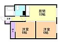 北円山コーポA棟4階4.7万円