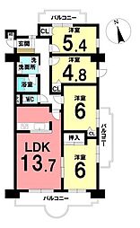 間取図画像 4LDK