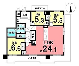 間取図画像 3LDK