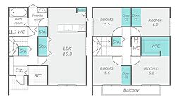 新築戸建 ARCASA 岡崎市丸山町字上ノ野 全1棟