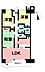 間取り：3LDK、専有面積73.81m2、バルコニー（南向）面積10.06m2 　各居室収納付きでお部屋も片付きます。