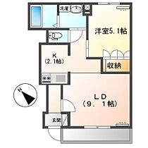 ロシェ  ｜ 埼玉県熊谷市新堀（賃貸アパート1LDK・1階・38.36㎡） その2