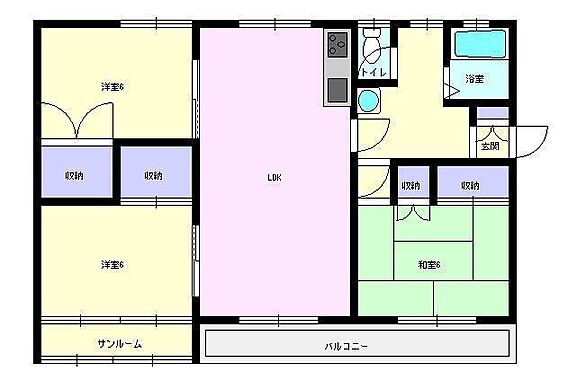 グランドリーフ_間取り_0