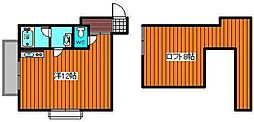 エステート254 ワンルームの間取図画像