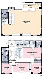 THEHOUSE 4SLDKの間取図画像