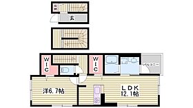 ベル・カノン  ｜ 兵庫県姫路市御立中5丁目3番51号（賃貸アパート1LDK・3階・59.21㎡） その2