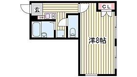 レオパレスフレーズ壱番館 102 ｜ 兵庫県姫路市上大野2丁目5-6（賃貸アパート1K・1階・23.18㎡） その2